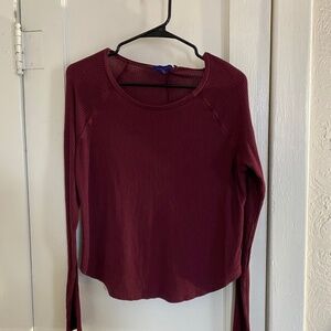Dark Red Long Sleeved Shirt - Women’s Medium